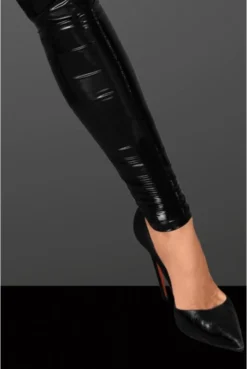 Bas Jambières Fetish Vinyle -L’Éveil Sensuel Soldes bas jambieres fetish vinyle 4