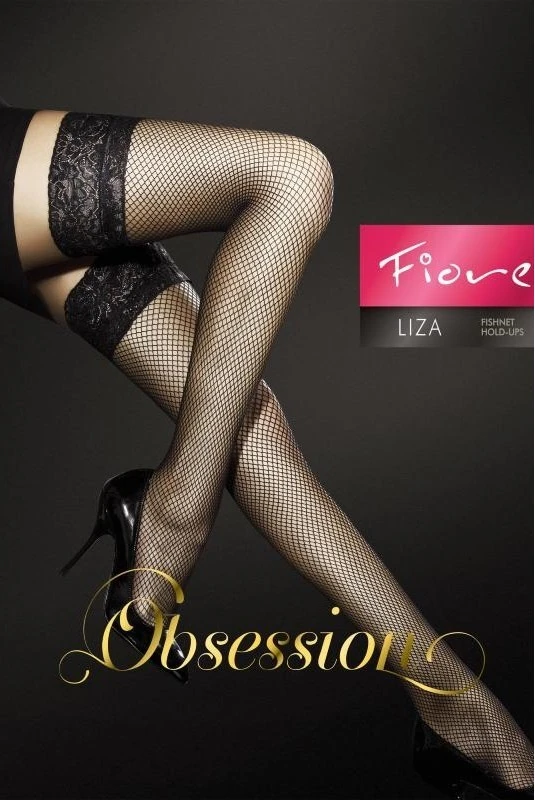 Bas Résille Sexy Chic Liza BLANC Fiore 1 Bas Résille Sexy Chic Liza BLANC Fiore