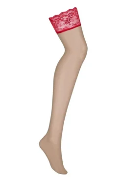 Bas Sexy Rouge Lovica Obsessive -L’Éveil Sensuel Soldes bas sexy rouge lovica obsessive 2