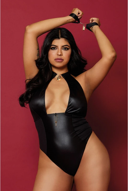 Body Fetish Grande Taille Wetlook Menottes Cadenas Et Clé Bijoux 2 Body Fetish Grande Taille Wetlook Menottes Cadenas Et Clé Bijoux – Image 2