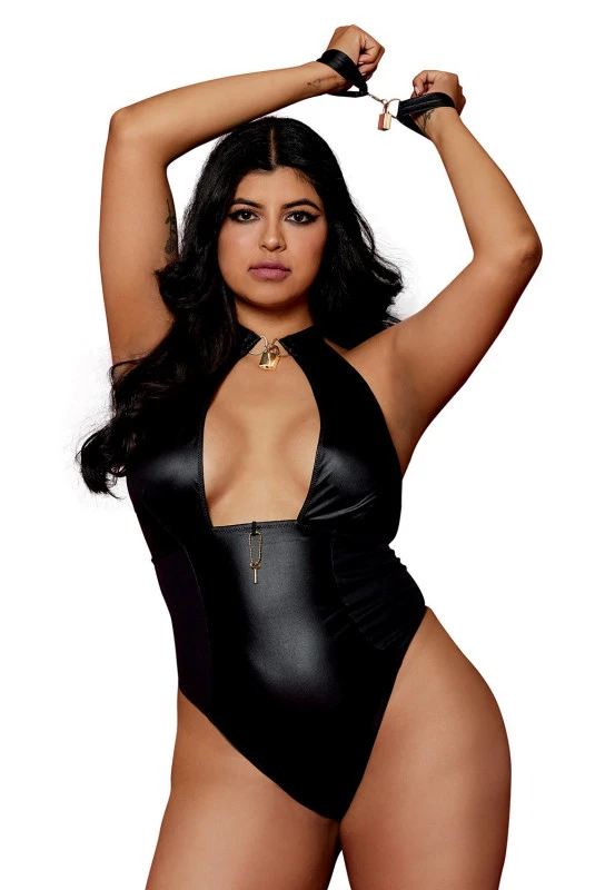 Body Fetish Grande Taille Wetlook Menottes Cadenas Et Clé Bijoux 3 Body Fetish Grande Taille Wetlook Menottes Cadenas Et Clé Bijoux – Image 3