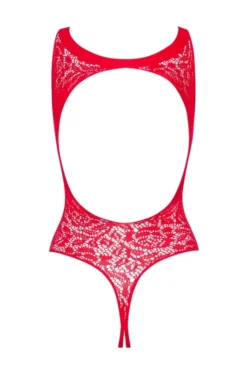 Body Ouvert Rouge Dos Ouvert -L’Éveil Sensuel Soldes body ouvert rouge dos ouvert 3