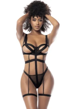 Body Sexy Jarretelles Et Jarretières Strappy à Lanières -L’Éveil Sensuel Soldes body sexy jarretelles et jarretieres strappy a lanieres 2