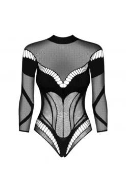 Body Sexy Manches Longues Semi Opaque -L’Éveil Sensuel Soldes body sexy manches longues semi opaque 2