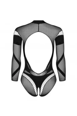 Body Sexy Manches Longues Semi Opaque -L’Éveil Sensuel Soldes body sexy manches longues semi opaque 3