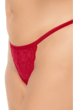 Body Shorty Grande Taille Ample Rouge Effet Babydoll Et String Assorti -L’Éveil Sensuel Soldes body shorty grande taille ample rouge effet babydoll et string assorti 4