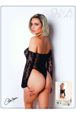 Body String Léopard Sexy Chic Résille -L’Éveil Sensuel Soldes body string leopard sexy chic resille 3