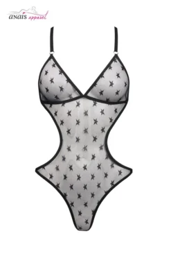 Body String Transparent Echancré Dos Nu Stevie -L’Éveil Sensuel Soldes body string transparent echancre dos nu stevie 2