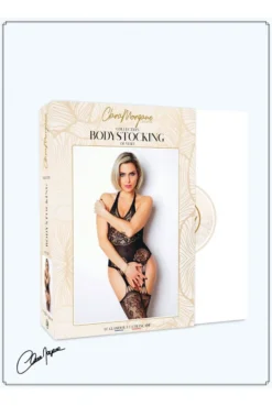 BodyStocking Résille Effet Guêpière Bas Multiple Jarretelles -L’Éveil Sensuel Soldes bodystocking resille effet guepiere bas multiple jarretelles 4