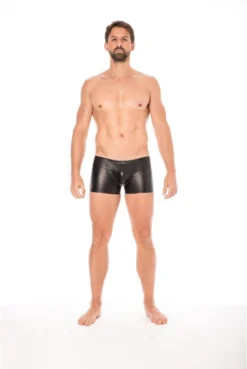 Boxer Homme Simili Cuir -L’Éveil Sensuel Soldes boxer homme simili cuir 3