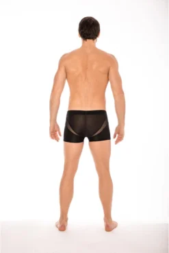 Boxer Noir Tandem -L’Éveil Sensuel Soldes boxer noir tandem 3