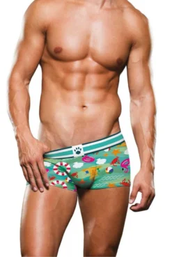 Boxer Sexy Homme Imprimé Plage