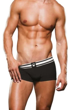 Boxer Sexy Homme Noir Et Blanc