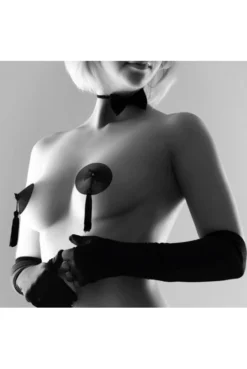 Cache Tétons Burlesque Nipples Noir