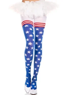 Collant Drapeau Américain UsA