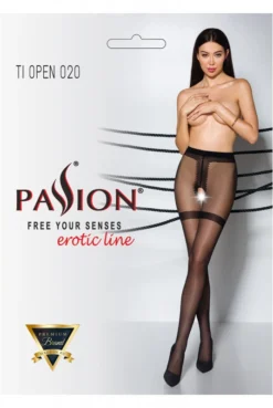 Collants Coquins Ouverts Noir 5 Collants Coquins Ouverts Noir -L’Éveil Sensuel Soldes collants coquins ouverts noir 2