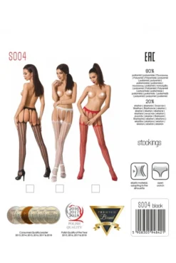 Collants Ouverts Multiples Jarretelles Noir Passion -L’Éveil Sensuel Soldes collants ouverts multiples jarretelles noir passion 2