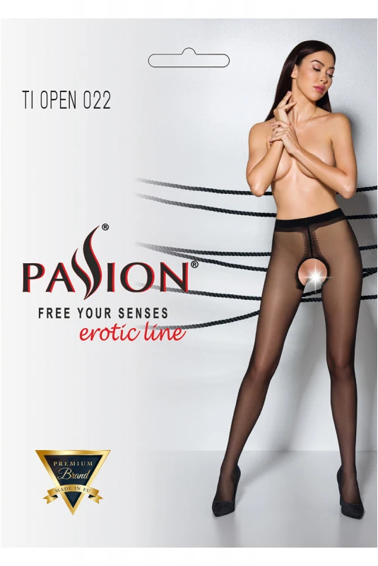 Collants Ouverts Noirs Couture Noire 3 Collants Ouverts Noirs Couture Noire – Image 3