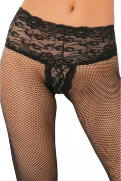Collants Résille Effet String Brésilien Coutures Arrières -L’Éveil Sensuel Soldes collants resille effet string bresilien coutures arrieres 3