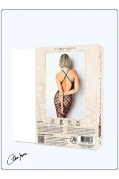 Combi BodyStocking Décolleté Résille -L’Éveil Sensuel Soldes combi bodystocking decollete resille 5