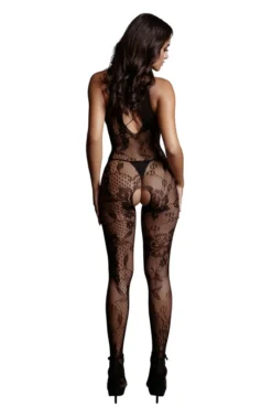 Combi BodyStocking Ouverte Criss Cross -L’Éveil Sensuel Soldes combi bodystocking ouverte criss cross 4