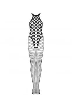 Combinaison BodyStocking Damier Losange Résille Lanières -L’Éveil Sensuel Soldes combinaison bodystocking damier losange resille lanieres 4