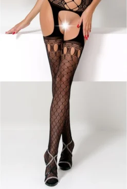 Combinaison Hot BodyStocking Noir -L’Éveil Sensuel Soldes combinaison hot bodystocking noir 4
