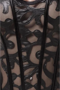 Corset Bustier à Jarretelles Sexy Chic -L’Éveil Sensuel Soldes corset bustier a jarretelles sexy chic 2