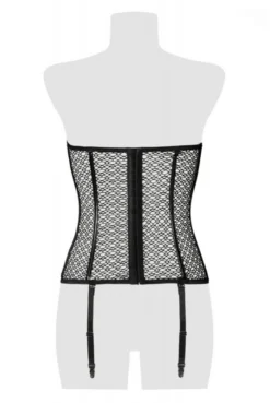 Corset Bustier à Jarretelles Sexy Chic -L’Éveil Sensuel Soldes corset bustier a jarretelles sexy chic 4