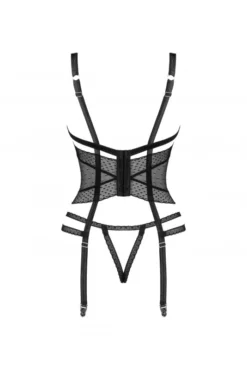 Corset Seins Nus Et String Ouvert Lanelia -L’Éveil Sensuel Soldes corset seins nus et string ouvert lanelia 3