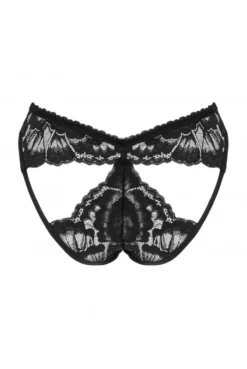 Culotte Alessya Noir -L’Éveil Sensuel Soldes culotte alessya noir 2