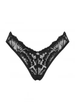 Culotte Alessya Noir -L’Éveil Sensuel Soldes culotte alessya noir 3