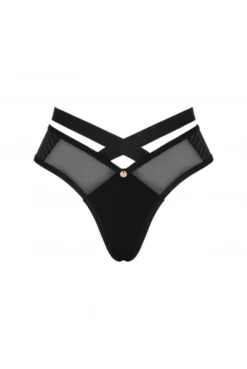 Culotte Brasica Noir -L’Éveil Sensuel Soldes culotte brasica noir 3