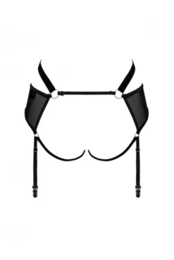 Culotte Ouverte Léopard Porte Jarretelles Allunes -L’Éveil Sensuel Soldes culotte ouverte leopard porte jarretelles allunes 3