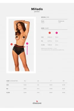 Culotte Taille Haute Milladis -L’Éveil Sensuel Soldes culotte taille haute milladis 2