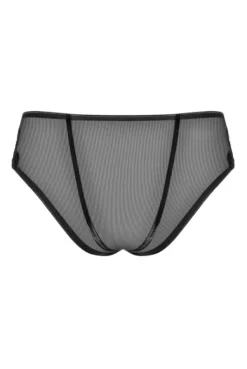 Culotte Tulle Et Broderies Petite Noire -L’Éveil Sensuel Soldes culotte tulle et broderies petite noire 3