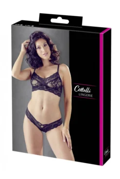 Ensemble 2 Pièces Dentelle Noire -L’Éveil Sensuel Soldes ensemble 2 pieces dentelle noire 3