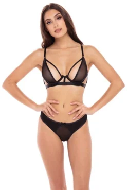 Ensemble 2 Pièces Noirs Strappy