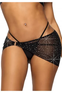 Ensemble 3 Pièces Paréo Strass Et Anneau -L’Éveil Sensuel Soldes ensemble 3 pieces pareo strass et anneau 4