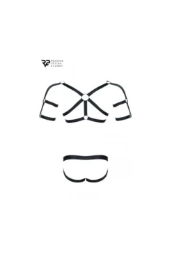 Ensemble Fetish Homme Harnais Et Jockstrap Ouvert -L’Éveil Sensuel Soldes ensemble fetish homme harnais et jockstrap ouvert 3