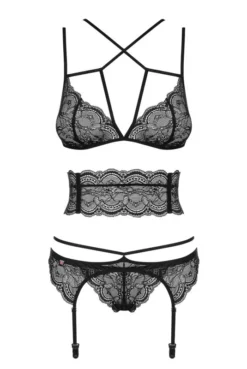 Ensemble Frivolla Porte Jarretelles 4 Pièces -L’Éveil Sensuel Soldes ensemble frivolla porte jarretelles 4 pieces 2