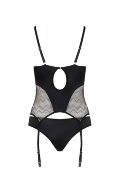 Ensemble Guêpière Et Culotte Lagerta -L’Éveil Sensuel Soldes ensemble guepiere et culotte lagerta 2