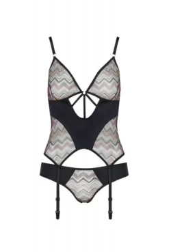 Ensemble Guêpière Et Culotte Lagerta -L’Éveil Sensuel Soldes ensemble guepiere et culotte lagerta 3