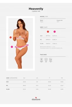 Ensemble Ouvert Heavenlly Blanc -L’Éveil Sensuel Soldes ensemble ouvert heavenlly blanc 8