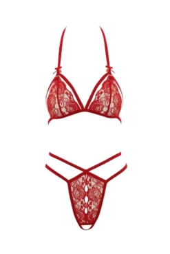 Ensemble Rouge Soutien-gorge Avec Bonnets Detachable 7 Ensemble Rouge Soutien-gorge Avec Bonnets Detachable -L’Éveil Sensuel Soldes ensemble rouge soutien gorge avec bonnets detachable 2