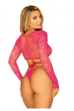 Ensemble Sexy 2 Pièces Rose Framboise -L’Éveil Sensuel Soldes ensemble sexy 2 pieces rose framboise 3