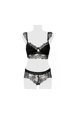 Ensemble Sexy Chic Culotte Shorty Et Balconnet Dentelle -L’Éveil Sensuel Soldes ensemble sexy chic culotte shorty et balconnet dentelle 3