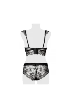 Ensemble Sexy Chic Culotte Shorty Et Balconnet Dentelle -L’Éveil Sensuel Soldes ensemble sexy chic culotte shorty et balconnet dentelle 4