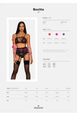 Ensemble Sexy Fetish Basitta 3 Pièces -L’Éveil Sensuel Soldes ensemble sexy fetish basitta 3 pieces 6