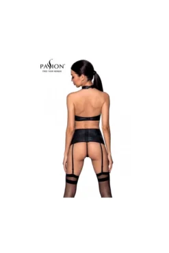 Ensemble Sexy Simili Cuir Nancy -L’Éveil Sensuel Soldes ensemble sexy simili cuir nancy 5